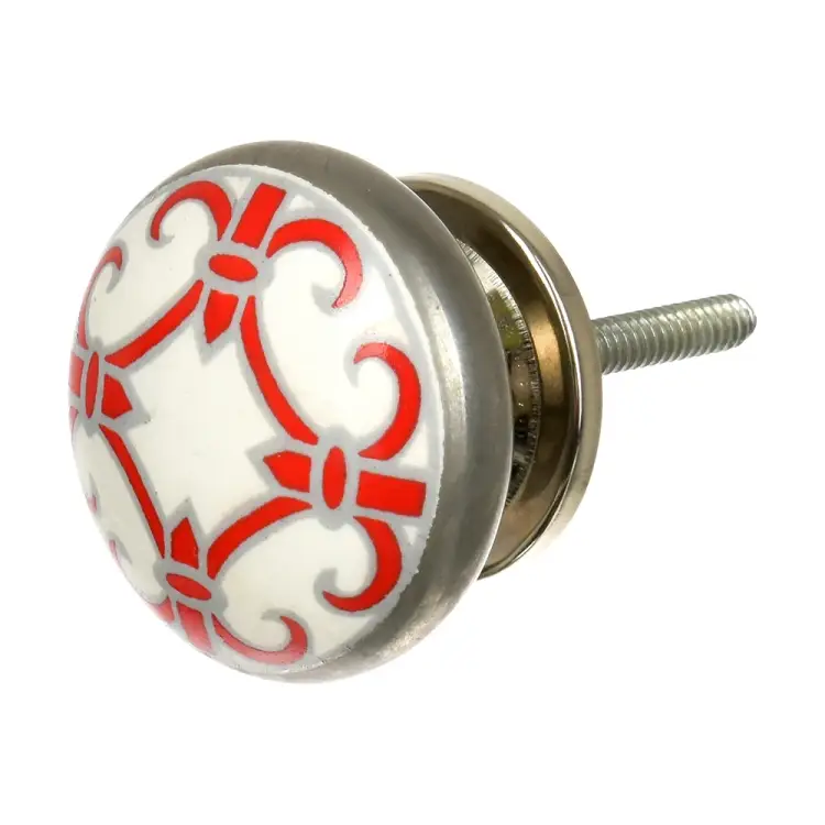 Металлическая ручка для мебели BlumenHaus Мальтийский узор 66106 Металлическая ручка для мебели BlumenHaus Мальтийский узор 66106