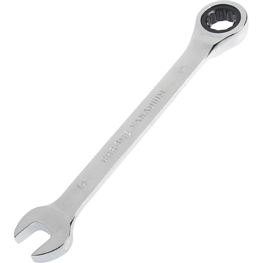 Трещоточный комбинированный ключ ТУНДРА 2354084