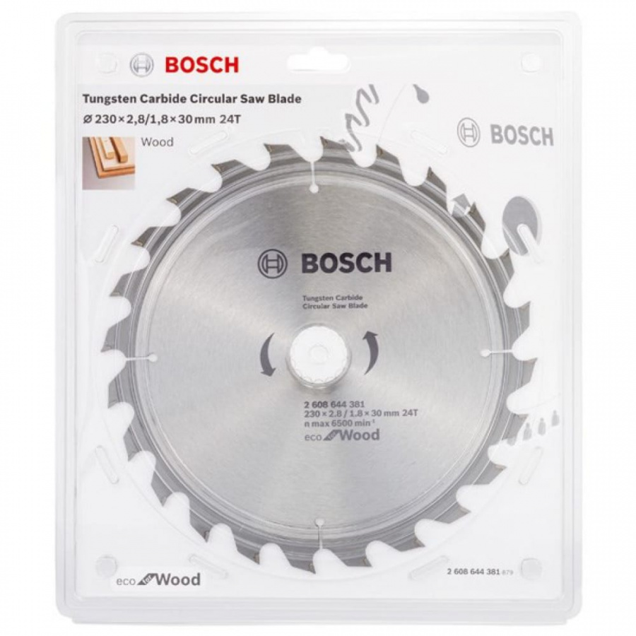 Пильный диск Bosch ECO WO 2608644381