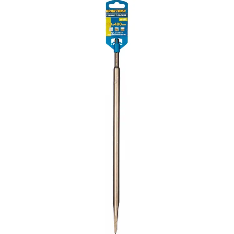 Плоское зубило sds-plus ПРАКТИКА 243-837