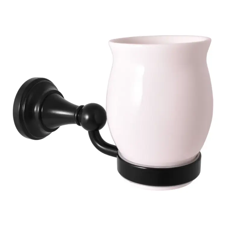 Одинарный фаянсовый держатель RavSlezak MKA0201CMAT Одинарный фаянсовый держатель RavSlezak MKA0201CMAT