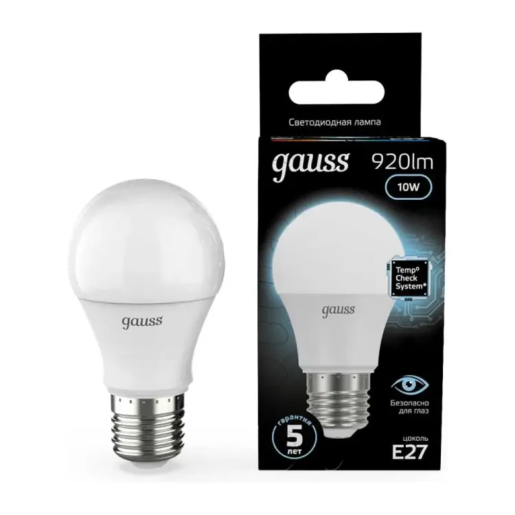 Лампа Gauss LED A60 102502210