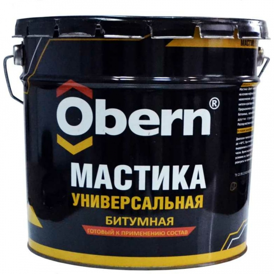 Универсальная битумная мастика Obern 21387