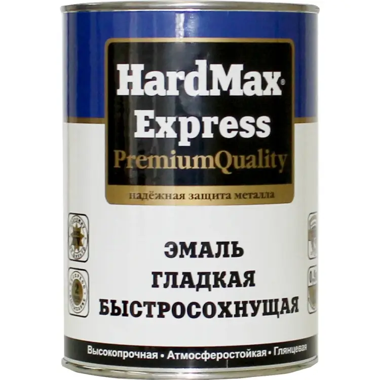 Гладкая быстросохнущая эмаль HardMax EXPRESS 4690417076956 Гладкая быстросохнущая эмаль HardMax EXPRESS 4690417076956