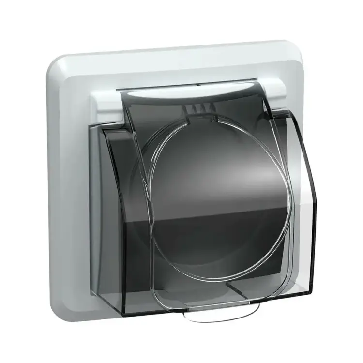 Одноместная розетка IEK Вега рсбш10-3-вб ERV16-K01-16-DM