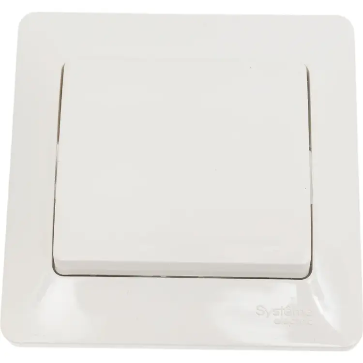 Одноклавишный выключатель Systeme Electric Glossa GSL000912