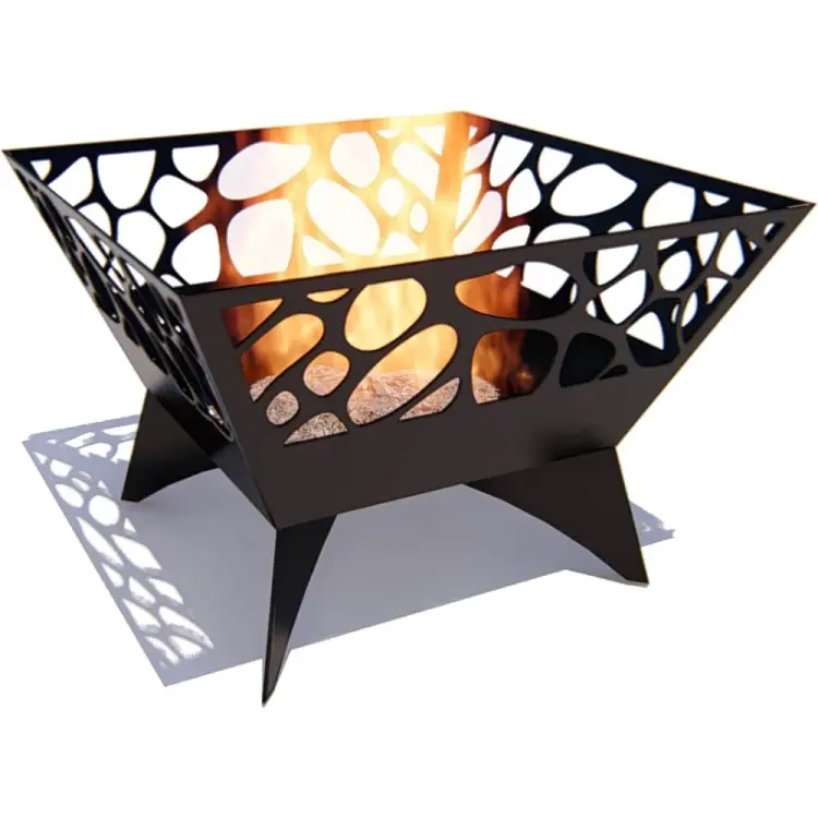 Очаг 7 скамеек Уют 27006/ОЧАГ_УЮТ/9005 Очаг 7 скамеек Уют 27006/ОЧАГ_УЮТ/9005