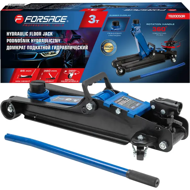 Подкатной гидравлический домкрат Forsage F-T820050R(60021)