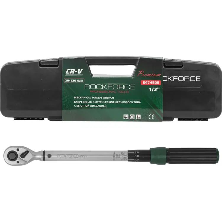 Динамометрический ключ Rockforce Premium RF-6474525(48612)