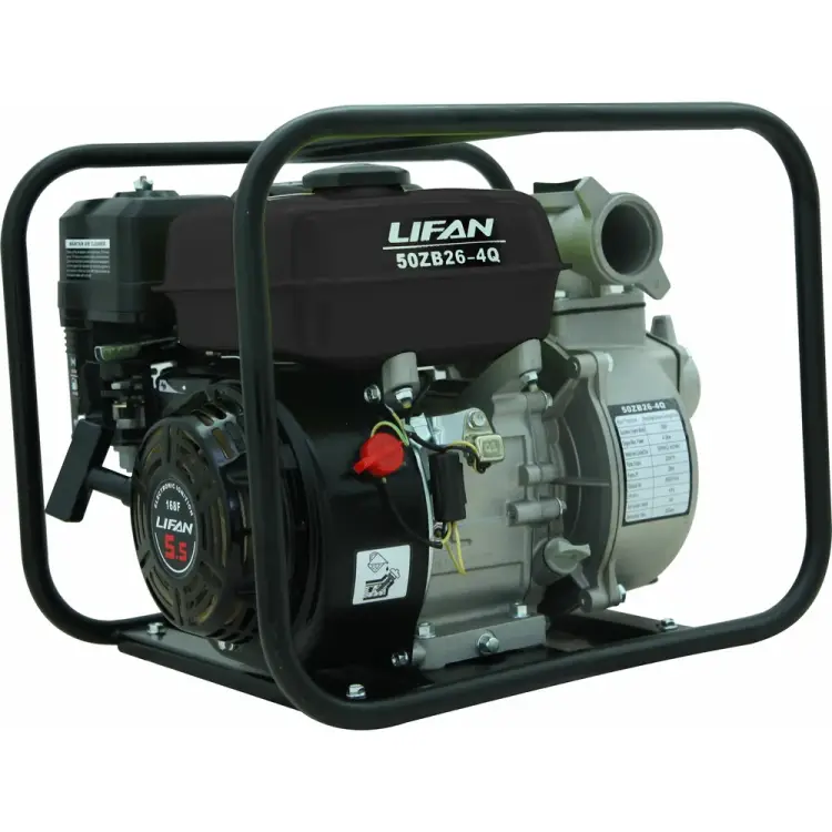 Мотопомпа LIFAN 50ZB26-4Q Мотопомпа LIFAN 50ZB26-4Q