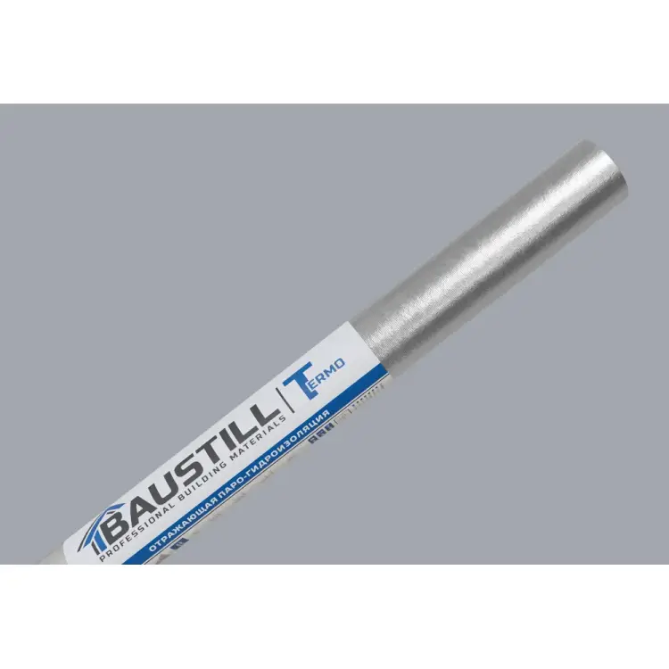 Отражающая гидро-пароизоляция Baustill Thermo 70 1.6х43.75 м, 70 кв. м СТО 96891647-016-2023 4604692000919 Отражающая гидро-пароизоляция Baustill Thermo 70 1.6х43.75 м, 70 кв. м СТО 96891647-016-2023 4604692000919