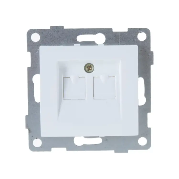 Двойной механизм компьютерной розетки GUSI Electric Bravo С10К2-001