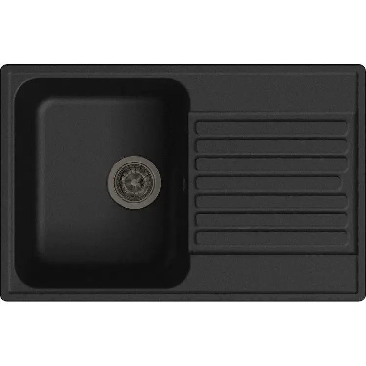 Кухонная мойка LEX Geneva 740 Black RULE000020 Кухонная мойка LEX Geneva 740 Black RULE000020