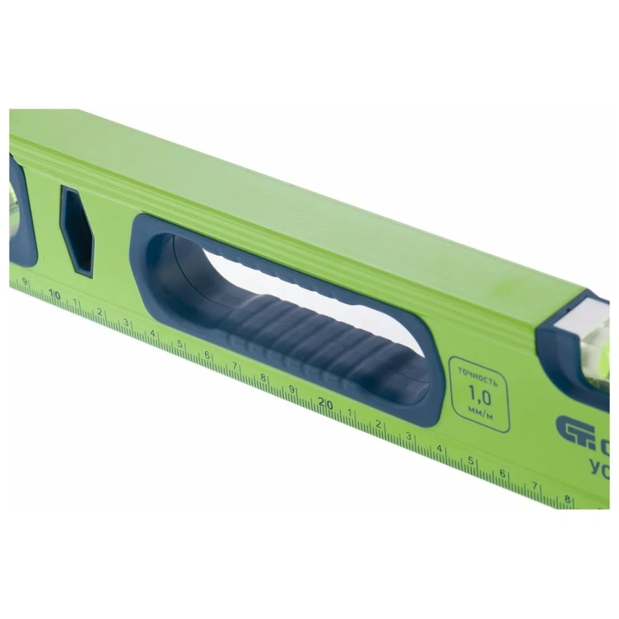 Алюминиевый фрезерованный уровень СИБРТЕХ УС-1,0-600 34101