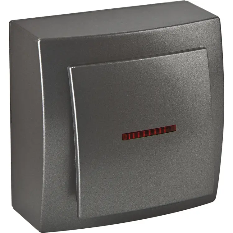 Выключатель Nilson Themis metallic 26161002