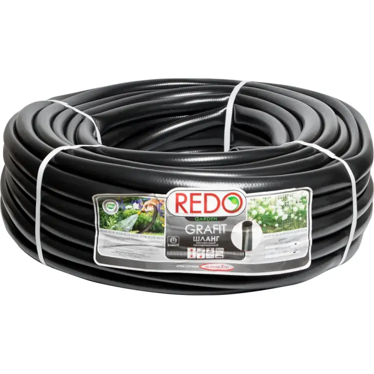 Поливочный армированный шланг REDO GRAFIT 600013 Поливочный армированный шланг REDO GRAFIT 600013