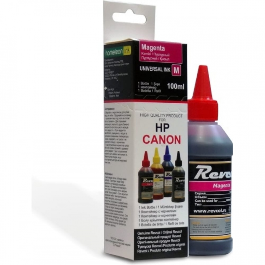 Чернила для Hp canon РЕВКОЛ Revcol Magenta Dye