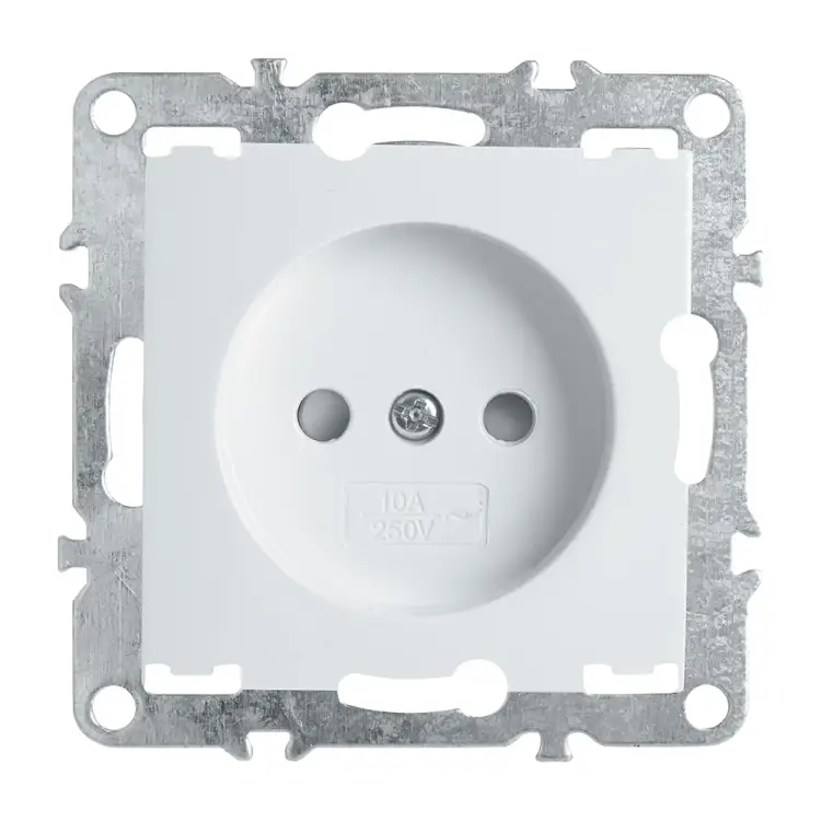Одноместная розетка STEKKER PST10-9109-01 39316
