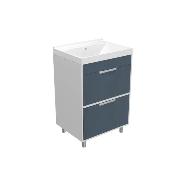 Тумба для ванной под умывальник Fest-60 ПВХ MIXLINE Байкал-60 545963 Тумба для ванной под умывальник Fest-60 ПВХ MIXLINE Байкал-60 545963