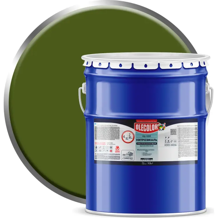 Эмаль Olecolor НЦ-132П 4100002933 Эмаль Olecolor НЦ-132П 4100002933