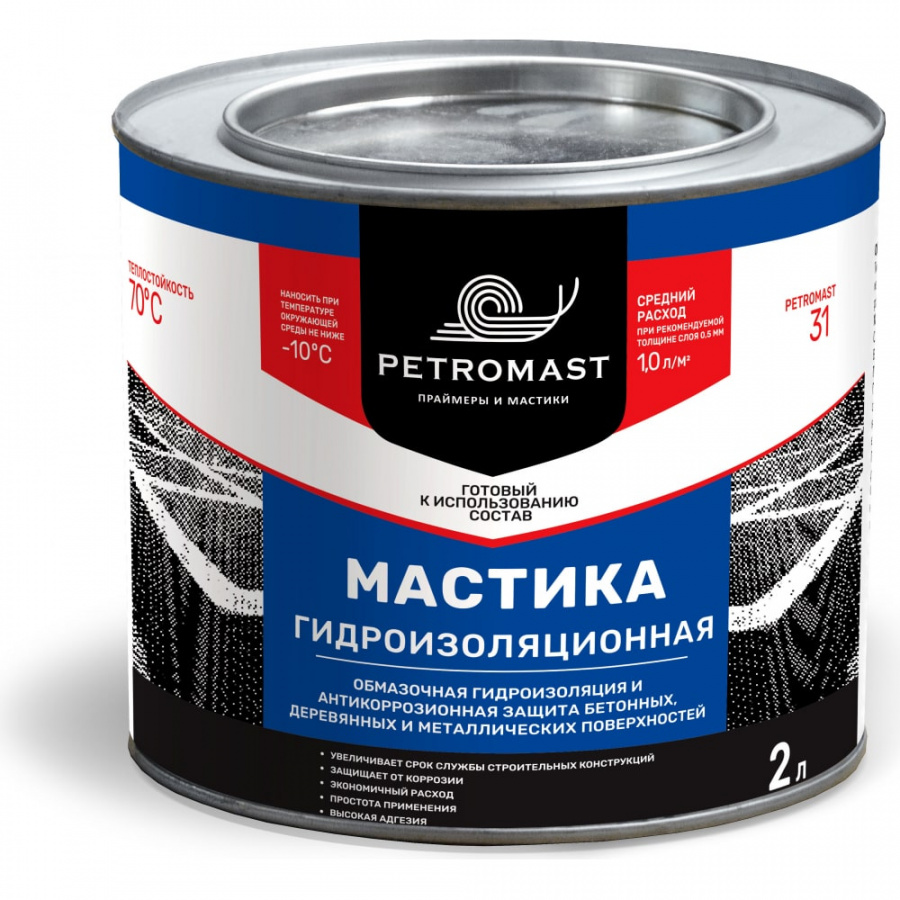 Гидроизоляционная мастика PETROMAST 24606