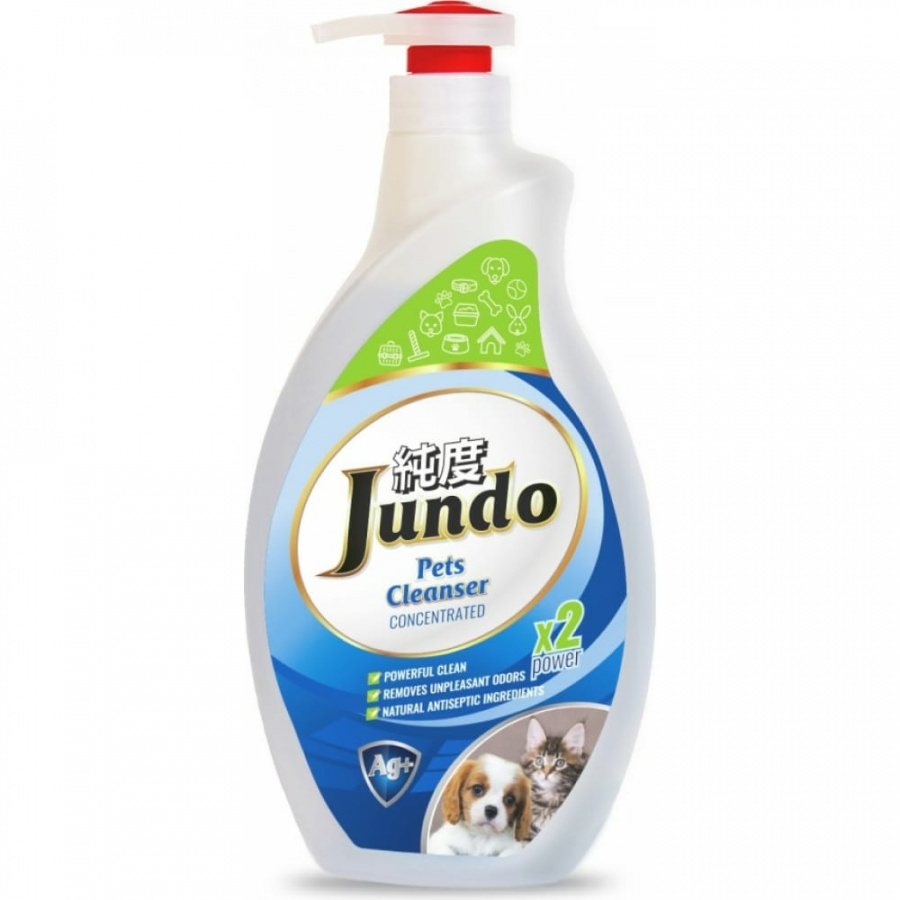 Гель для уборки за домашними животными Jundo Pets cleanser