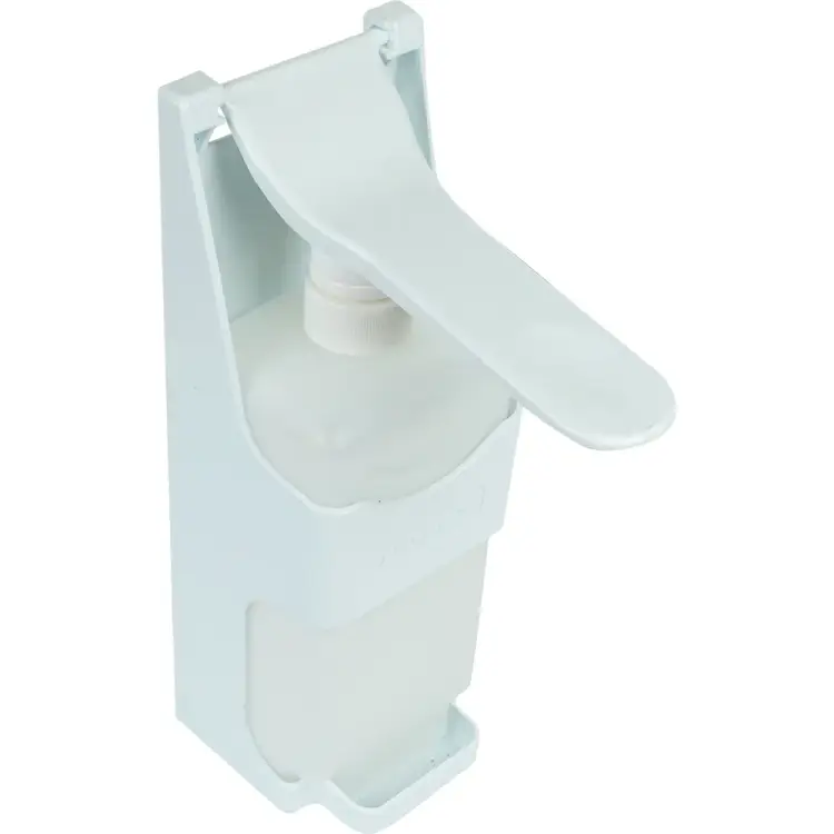 Локтевой настенный дозатор-диспенсер для антисептика, дезсредства и жидкого мыла Palex ND-1