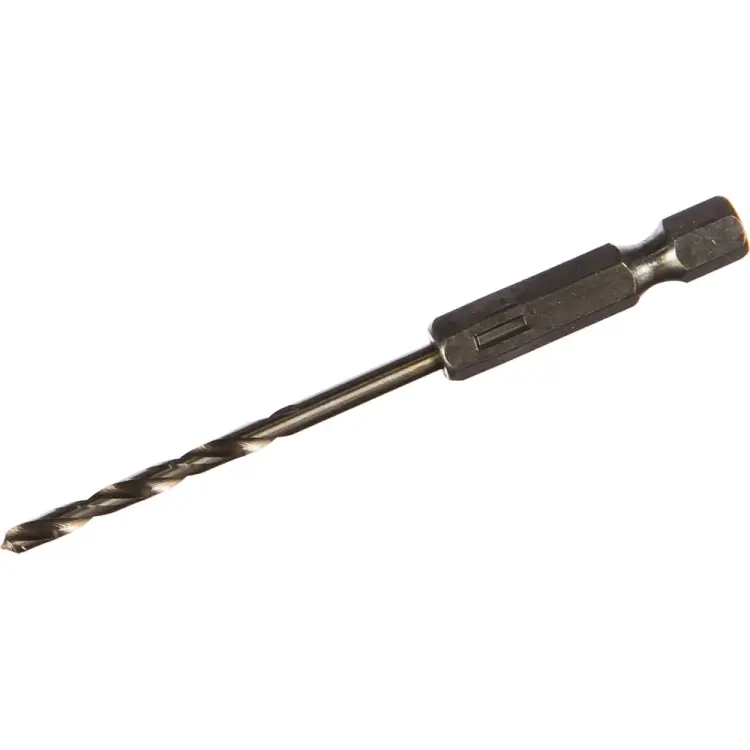 Полированное сверло по металлу хвостовик под биту FIT IT 34030