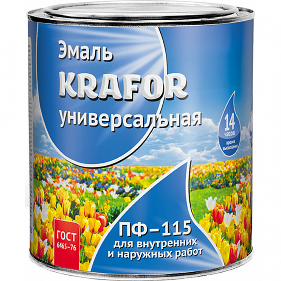 Универсальная эмаль KRAFOR ПФ-115