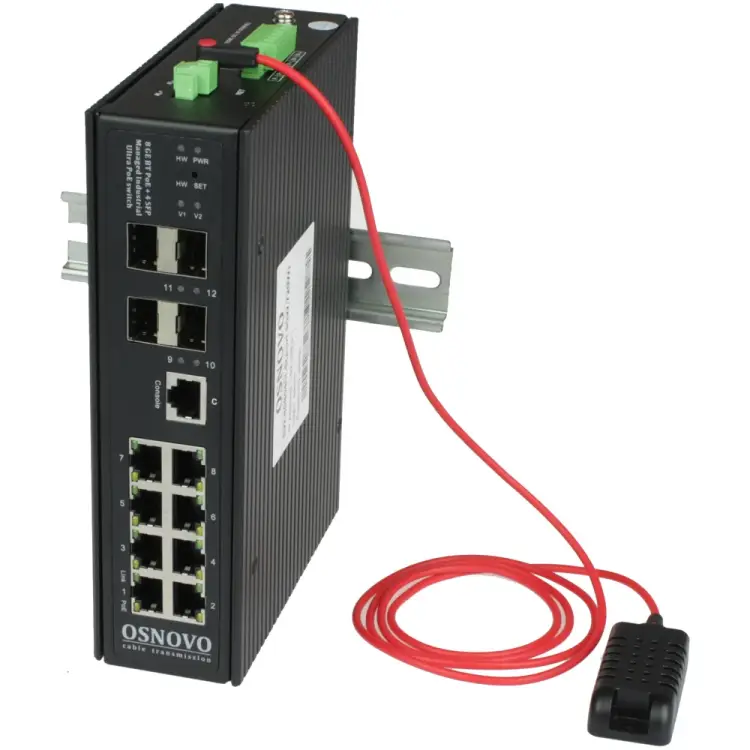 Управляемый (L2+) Bt PoE коммутатор OSNOVO sct1359 Управляемый (L2+) Bt PoE коммутатор OSNOVO sct1359