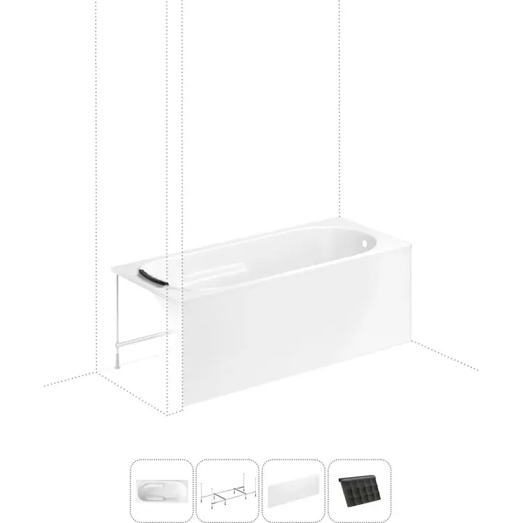 Акриловая ванна Lavinia Boho Bristol S2-3502007P