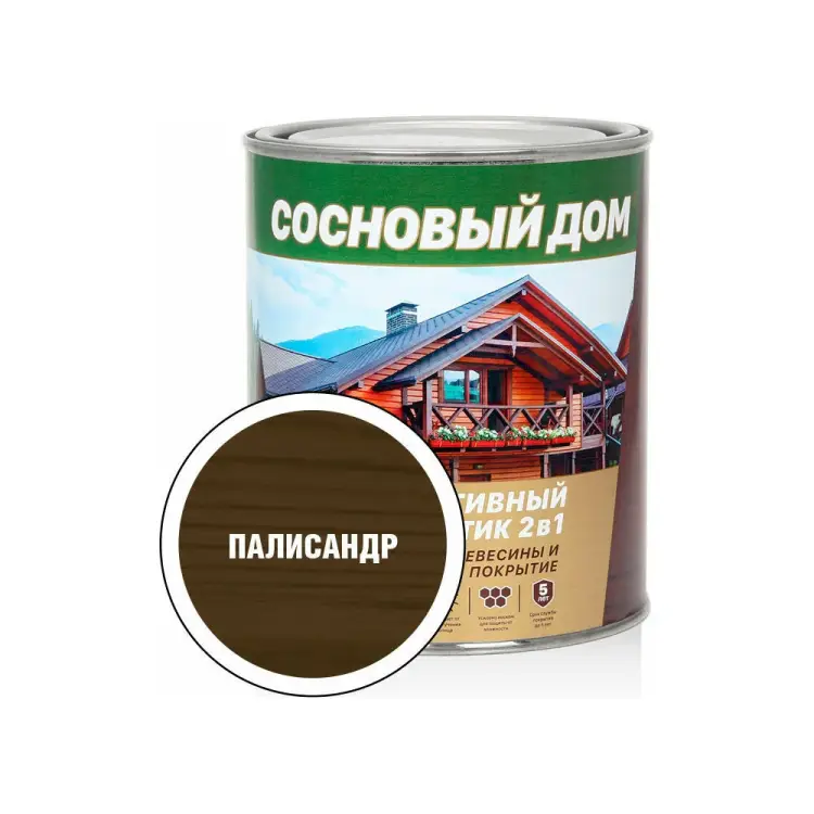 Декоративно-защитный состав для древесины ЗАО Декарт Сосновый дом 29521