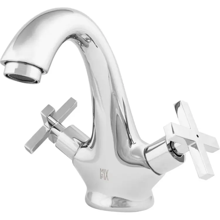 Двуручный смеситель для умывальника Mix&Fix Соффрон тов-181003