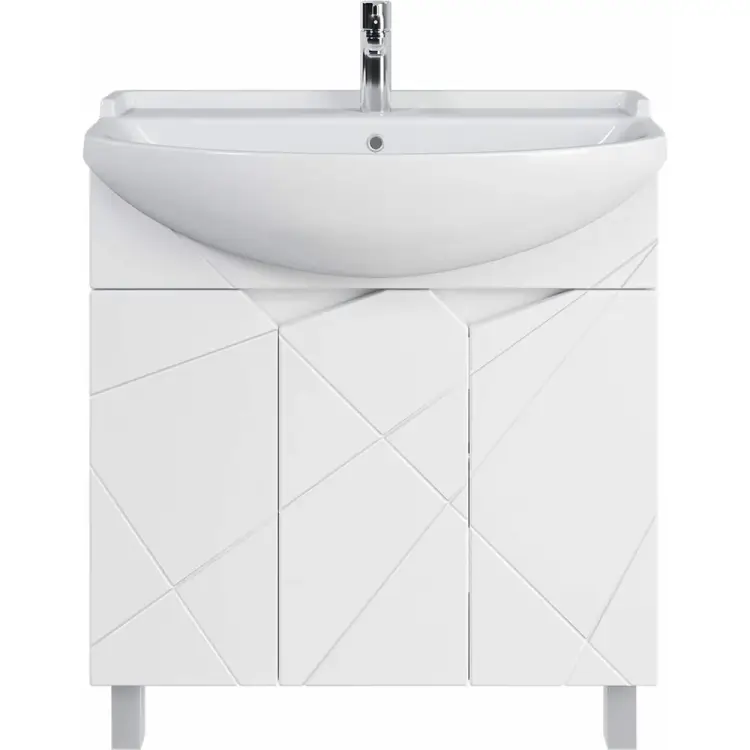 Напольная тумба для ванной комнаты Sanstar Каскад 80 350.1-1.4.1. Напольная тумба для ванной комнаты Sanstar Каскад 80 350.1-1.4.1.