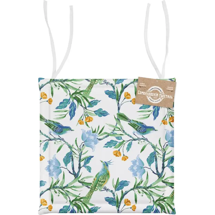 Подушка-сидушка для стула Самойловский текстиль Квезаль 779506