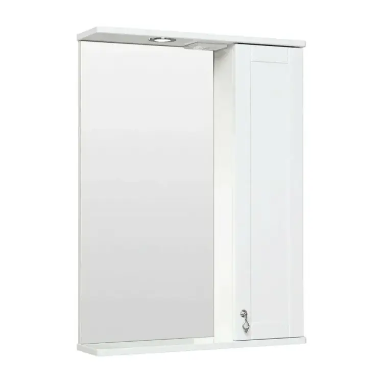 Правый зеркальный шкаф Runo Мерида 58 00-00000740