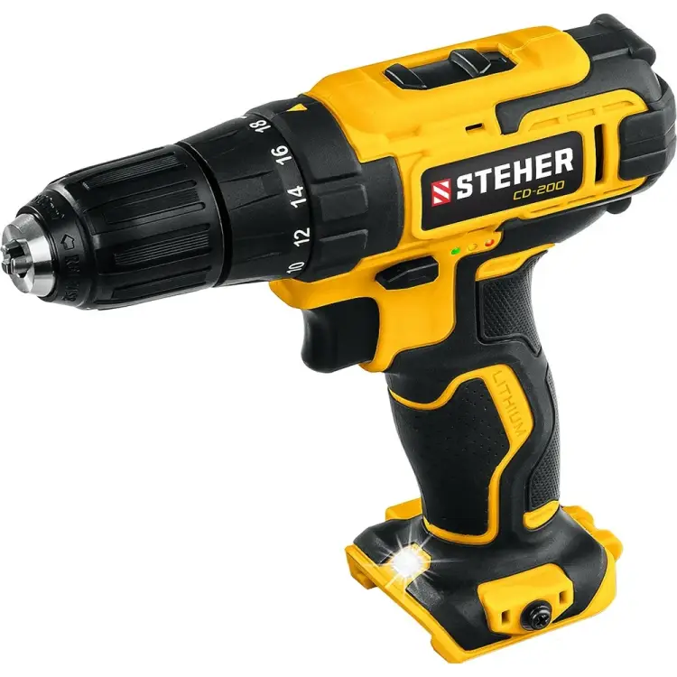 Дрель-шуруповерт STEHER CD-200 Дрель-шуруповерт STEHER CD-200