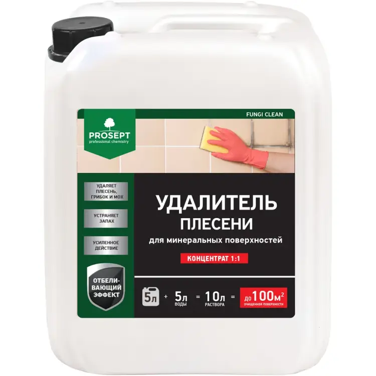 Удалитель плесени с минеральных поверхностей PROSEPT FUNGI CLEAN 019-5