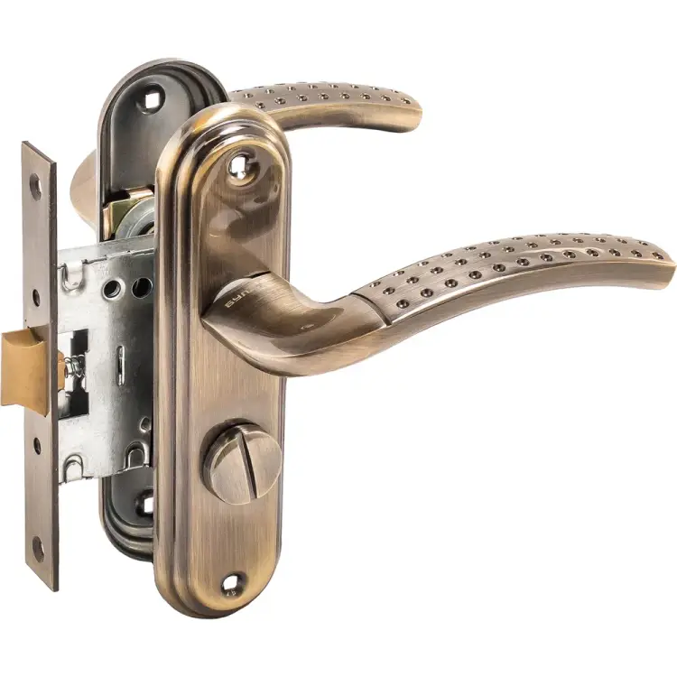 Левая комплект дверной фурнитуры БУЛАТ ЗЩ1-Д01.01 (Л) АЛЬФА 13955