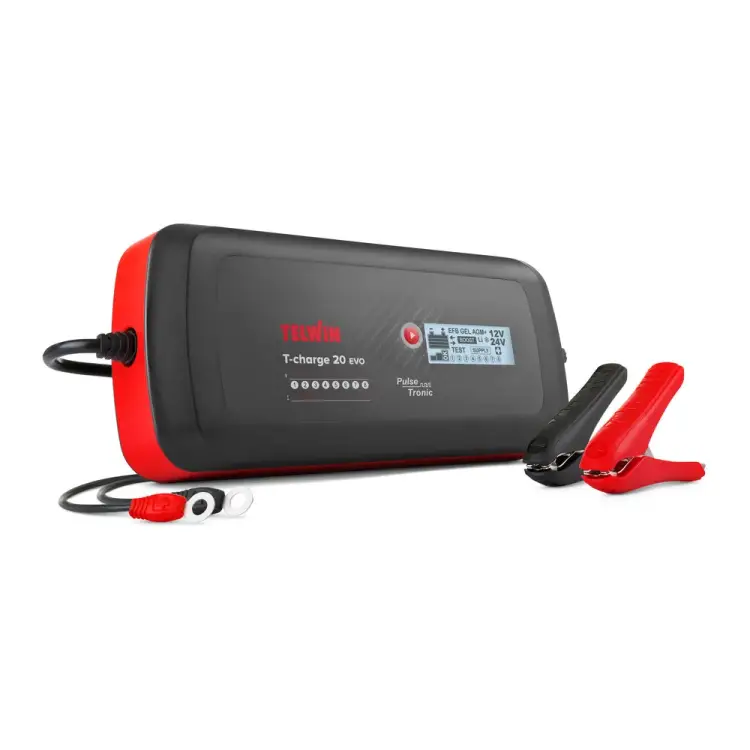 Зарядное устройство для аккумуляторов Telwin T-CHARGE 20 EVO 807596 Зарядное устройство для аккумуляторов Telwin T-CHARGE 20 EVO 807596