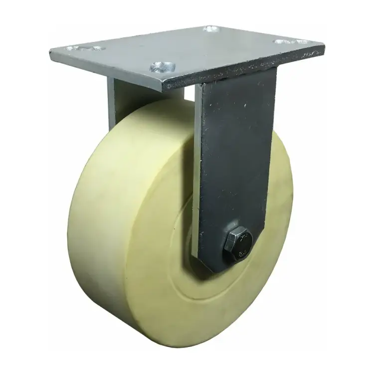 Нейлоновое неповоротное колесо MFK-TORG SUPER 8080F-NY