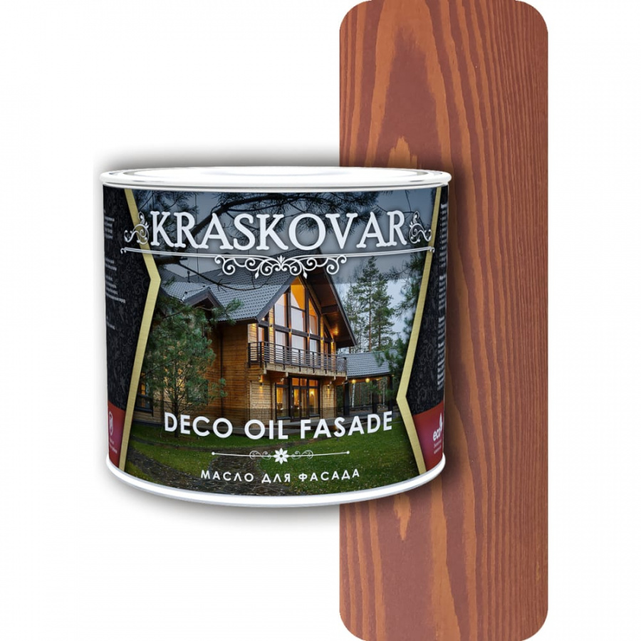 Масло для фасада Kraskovar Deco Oil Fasade