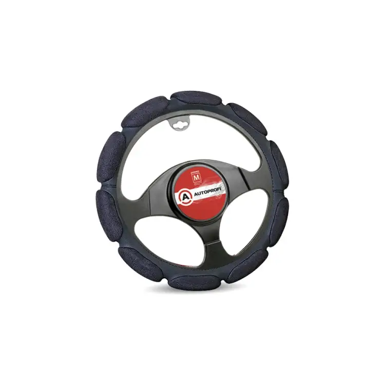 Оплетка руля AUTOPROFI SP-9030 BK M