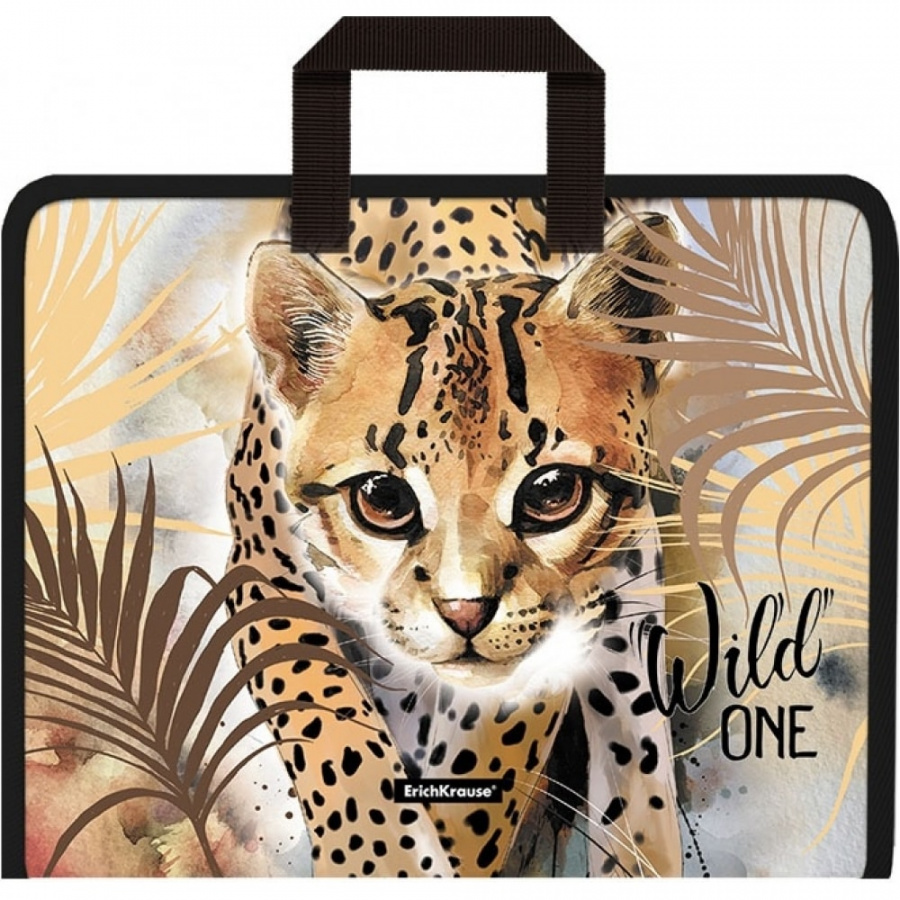 Пластиковая папка ErichKrause Wild Cat