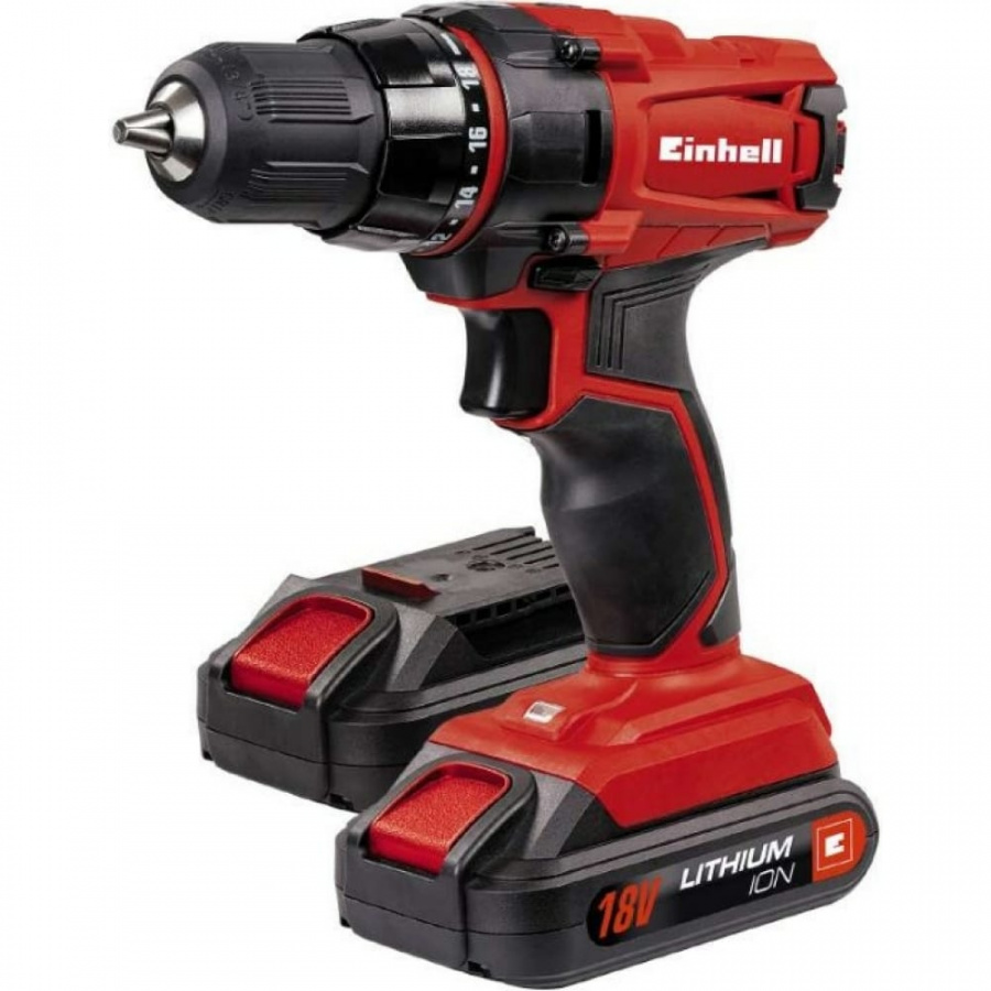 Аккумуляторная дрель Einhell TC-CD 18-2 Li 2x1,3 Aч