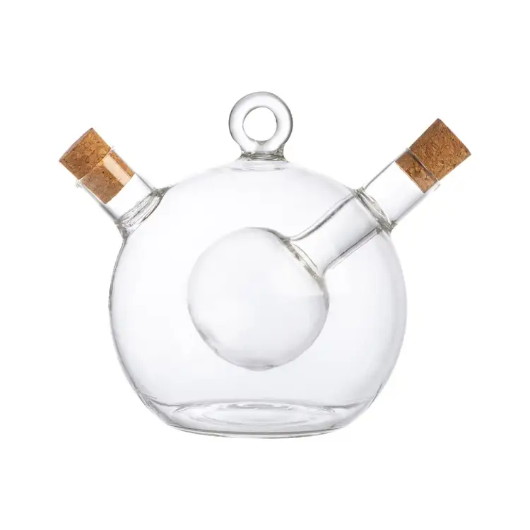 Круглая емкость для масла и уксуса Mallony oliva 105013