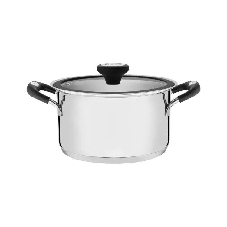 Кастрюля с крышкой TRAMONTINA SOLAR SILICONE 3.60 л 62124/203-TR Кастрюля с крышкой TRAMONTINA SOLAR SILICONE 3.60 л 62124/203-TR