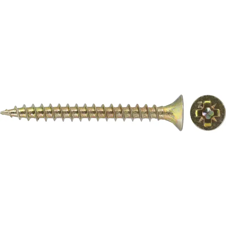 Универсальные саморезы Tech-Krep 40х3,5 мм желтые 200 шт. 102236