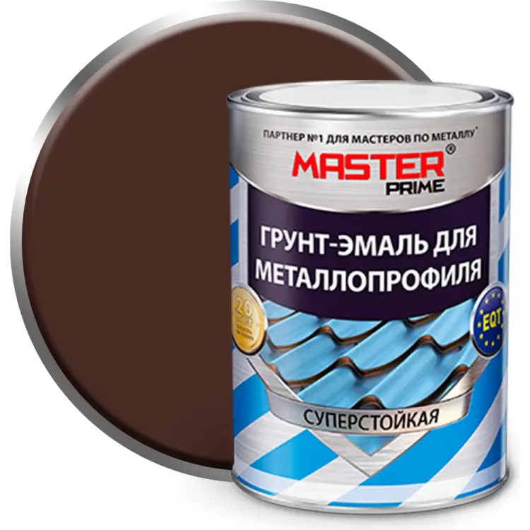 Грунт-эмаль для металлопрофиля Master Prime 4300006948 Грунт-эмаль для металлопрофиля Master Prime 4300006948