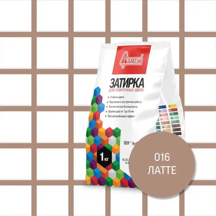 Затирочная смесь для плиточных швов Старатели 3277/3502